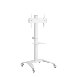 Atdec Ad-Tvc-70A-W Mobile Tv Cart (White) AD-TVC-70A-W