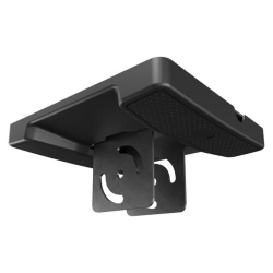 Adb-Pc Pole Ceiling Fixture - Connects Adb Poles To Upper Fixture - Angle 90deg¸ To Vertical - Steel - Black ADB-PC