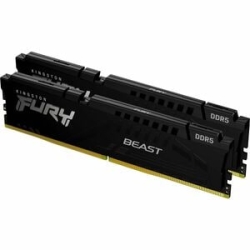 Kingston Fury Beast RAM Module For Motherboard - 32 Gb (2 X 16GB) - DDR5-6000/Pc5-48000 DDR5 Sdram - 6000 MHz Single-rank Memory - CL36 - 1.35 V - Non-ECC - Unbuffered - 288-pin - Dimm KF560C36BBE2K2-32