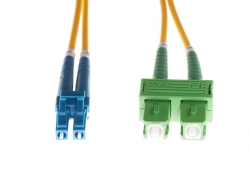 1.5m Lc-Sc/APC OS1 / OS2 Singlemode Fibre Optic Duplex Cable FL.OS2LCSCAPC1.5M