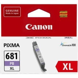 Canon Cli-681 Original High Yield Inkjet Ink Cartridge - Photo Blue Pack - 4710 Pages CLI681XLPB