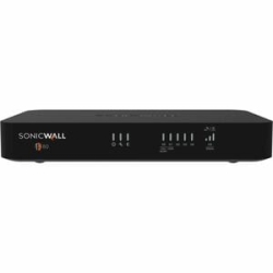 SonicWall TZ80 Network Security/Firewall Appliance - Intrusion Prevention - 4 Port - Gigabit Ethernet - 750 Mbit/s Firewall Throughput - Des, Aes (128-bit), Aes (192-bit), Aes (256-bit) - 5 Vpn - 4 X Rj-45 - 1 Total Expansion Slots - 50 Hz, 60 Hz - Deskt