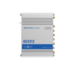 Teltonika | RUTX12 | Industrial Dual Modem And Dual Sim 4G Lte-A CAT6 Cellular IoT Router TT.RUTX12