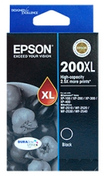 200XL High Cap DURABrite Ultra Black Ink C13T201192