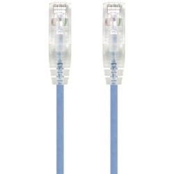 Alogic 1m Blue Ultra Slim Cat6 Network Cable, Utp, 28AWG - Series Alpha C6S-01BLU