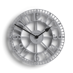 Newgate Warehouse Wall Clock-Clockwork Grey Ng-wareh-cgy