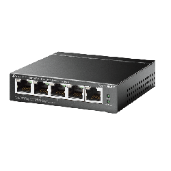 Tp-Link 5-Port Easy Smart Gigabit Switch, POE+(4), 120W, Metal Case, 5YR TL-SG105MPE