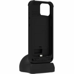 DuraSled DS840 Performance Barcode Reader Black For IPhone 16 And 15 And Charging Dock CX4559-3801