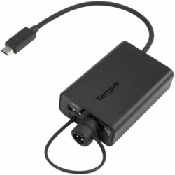 Targus ACA47GLZ Power/USB/USB-C Data Transfer/Power Cable - Cable For Docking Station, Notebook, Dock - First End: 1 X USB 3.0 Type C - Male - Second End: 1 X Power - Male, 1 X USB - Female - Black ACA47GLZ