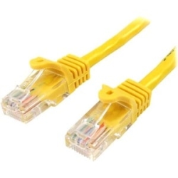 10m Yellow Snagless Cat5e Patch Cable 45PAT10MYL