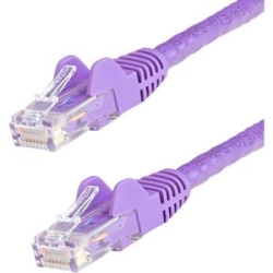 10m Purple Snagless Cat6 Patch Cable N6PATC10MPL
