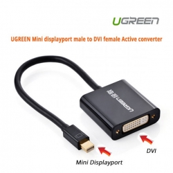 Ugreen Mini Displayport Male To Dvi Female Active Converter Acbugn10448