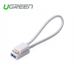 Ugreen Micro Usb 3.0 Otg Cable For Samsung Note 3/ S4/ S5 White Acbugn10817
