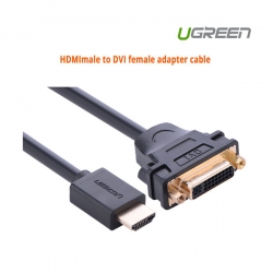 Ugreen Hdmimale To Dvi Female Adapter Cable 20136