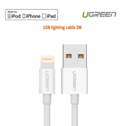 Ugreen Lighting To Usb Cable - 2m 20730 Acbugn20730