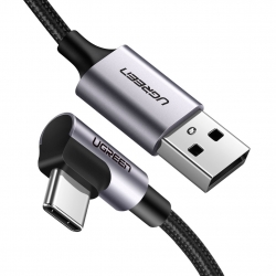 UGreen Angled USB Type-C to USB 2.0A Cable 2.0m 50942 Acbugn50942