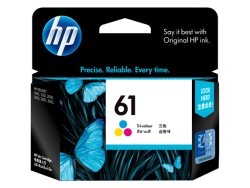 HP 61 Tri-Color Inkjet Print Cartridge CH562WA