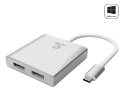 Comsol USB-C To Dual Displayport Adapter CMDP02