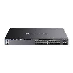 TP-Link SG6428XHP Omada 24-Port Gigabit Stackable L3 Managed PoE+ Switch With 4 10G Slots, Omada 24-PortGigabit Stackable L3 Managed PoE+ Switch With SG6428XHP