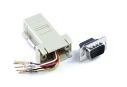 4cabling Rj45f To Db9m Adaptor  Cb-adrj45-4