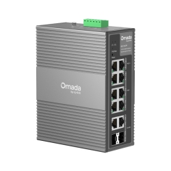 TP-Link IES210GPP Omada 10-Port Gigabit Industrial Easy Managed Switch With 6-Port PoE+ And 2-Port PoE++ IES210GPP