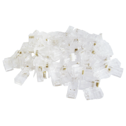 CAT5E RJ45 Modular Plugs - Bag Of 100 Stranded DNC5MST-100.0