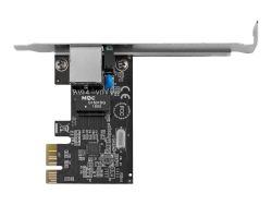 Startech 1 Port GbE PCIe Network Card, Dual Profile, 2YR ST1000SPEX2