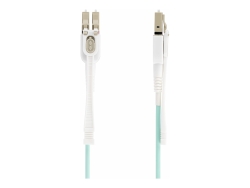 Startech 5M Lc/Lc-Upc OM4 Multimode Fiber Cable, Push Pull Tabs, 50/125, 100G, Ltw 450FBLCLC5PP