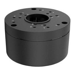 Ivsec Small Conduit Junction Box For Black NC110*, NC305*, NC323*, Nc317*Iv2477X-Blk