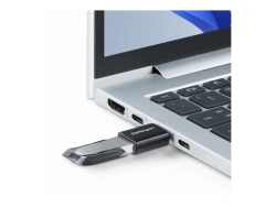 Startech USB-C To USB-A Adapter, USB 5Gbps, Metal Housing, M/F, 2YR USB31CAADGCP