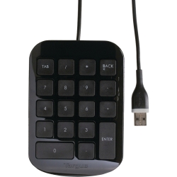 Targus Akp10us, Numeric Keypad Featuring Full Sized Keys For Increased Accuracy, Corded Akp10us
