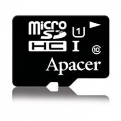 Apacer Micro Sdhc Uhs-i 16gb Class 10 - With Adaptor Retail Pack Ap16gmcsh10u1-r