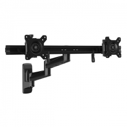 Startech Wall Mount Dual Monitor Arm - Articulating - Dual Monitor Wall Mount - For Two 15 To 24 ARMDUALWALL