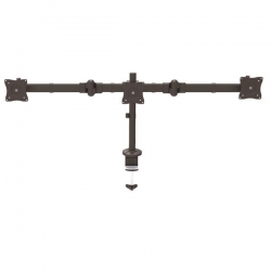Startech Triple-monitor Arm - Articulating Arms For Surround Setup - Supports 3 Monitors Up To