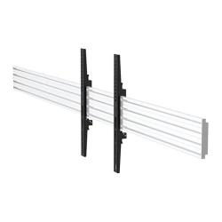 Adb-B400F Vesa 400 Fixed Brackets (set Of 2) - Displays To 50kg (110lb) - Single Or Multi-screen Installations - Black ADB-B400F