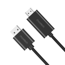 2m DP To HDMI Mm 4K 60Hz DisplayPort To HDMI Male Braided Cable XDH01