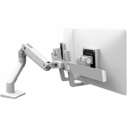 Hx Desk Dual Monitor Arm White 45-476-216