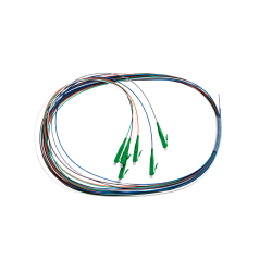 Fibre Pigtail Lc/APC OS2 / OS1 Singlemode 2m - 6 Pack Rainbow 015.012.1304