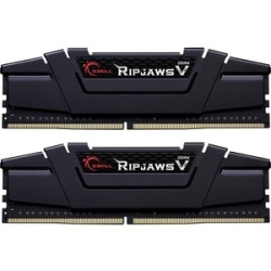 G.Skill Ripjaws V RAM Module For Desktop Pc - 16 Gb (2 X 8GB) - DDR4-3600/Pc4-28800 DDR4 Sdram - 3600 MHz - CL18 - 1.35 V - Non-ECC - Unbuffered - 288-pin - Dimm - Lifetime Warranty F4-3600C18D-16GVK