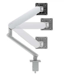 Atdec Ora Single Dynamic Monitor Arm, F Clamp, Upto 35"/8Kg,Upto Vesa 100x100, White, 10YR AW-ORA-F-W