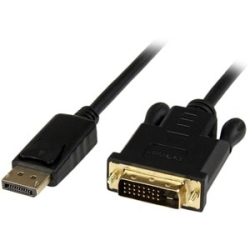 3 Ft DisplayPort To Dvi Converter Cable DP2DVIMM3BS