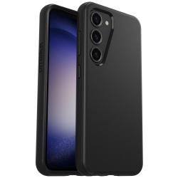 OtterBox Symmetry Samsung Galaxy S23 5G (6.1") Case Black - (77-91135), Antimicrobial, Drop+ 3X Military Standard, Raised Edges, 7 Years Warranty 77-91135