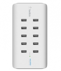 Belkin Rockstar 10-port Usb-a Charging Station 2.4 Amps B2b139au