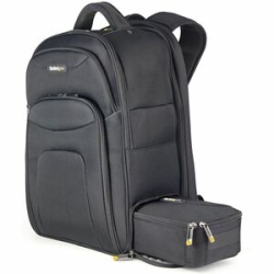 StarTech.com 17.3" Laptop Backpack W/ Removable Accessory Case, Professional It Tech Backpack For Work/Travel/Commute, Nylon Computer Bag - Drop Resistant, Strain Resistant - 1680D Ballistic Nylon Body - Checkpoint Friendly - Shoulder Strap, Handle, Trol