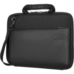 Targus Work-In TED034GL Carrying Case Rugged (Slipcase) For 27.9 Cm (11") To 30.5 Cm (12") Chromebook - Black - Water Resistant, Impact Resistant - Polyurethane, 900D Polyethylene Terephthalate (Pet), Fabric, Diamond Ripstop Body - 250.2 Mm Height X 40.1