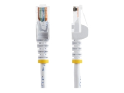 Startech.Com CAT5E Patch Cable With Snagless RJ45 Connectors - 2M, White 45PAT2MWH