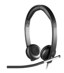 Logitech H650E Wired USB Stereo Headset, Noise Cancelling, 2YR Wty 981-000545