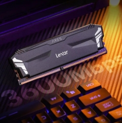 Lexar Ld4Bu016G-R3600Gd0A DDR4 Udimm 32GB Kit (2 X 16GB) 3600 MT/s 1.35V CL18 Heatsink Thor Xmp 2.0 OC LD4BU016G-R3600GD0A