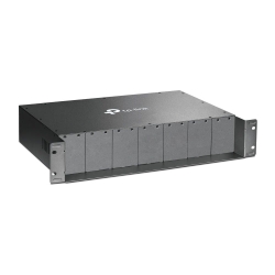 TP-Link | MC1400 | Omada 14 Slot Unmanaged Media Converter Chassis, 2RU Rackmount 006.016.0042