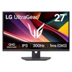 27" ULTRAGEAR,FSYNC,HDR400,16:9,IPS,QHD(2560x1440),1ms,200Hz,HDMI(2.1)x2,DP(1.4),TILT,PIVOT,HEIGHT,SWIVEL,VESA100x100,3YR Wty 27G610A-B.AAUQ